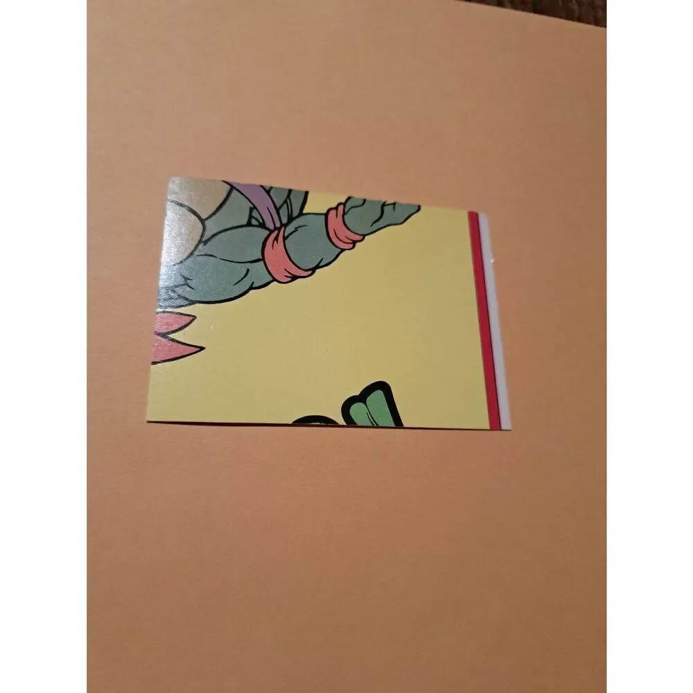 1989 Mirage Studios TMNT Trading Card Sticker #2 Teenage Mutant Ninja Turtles